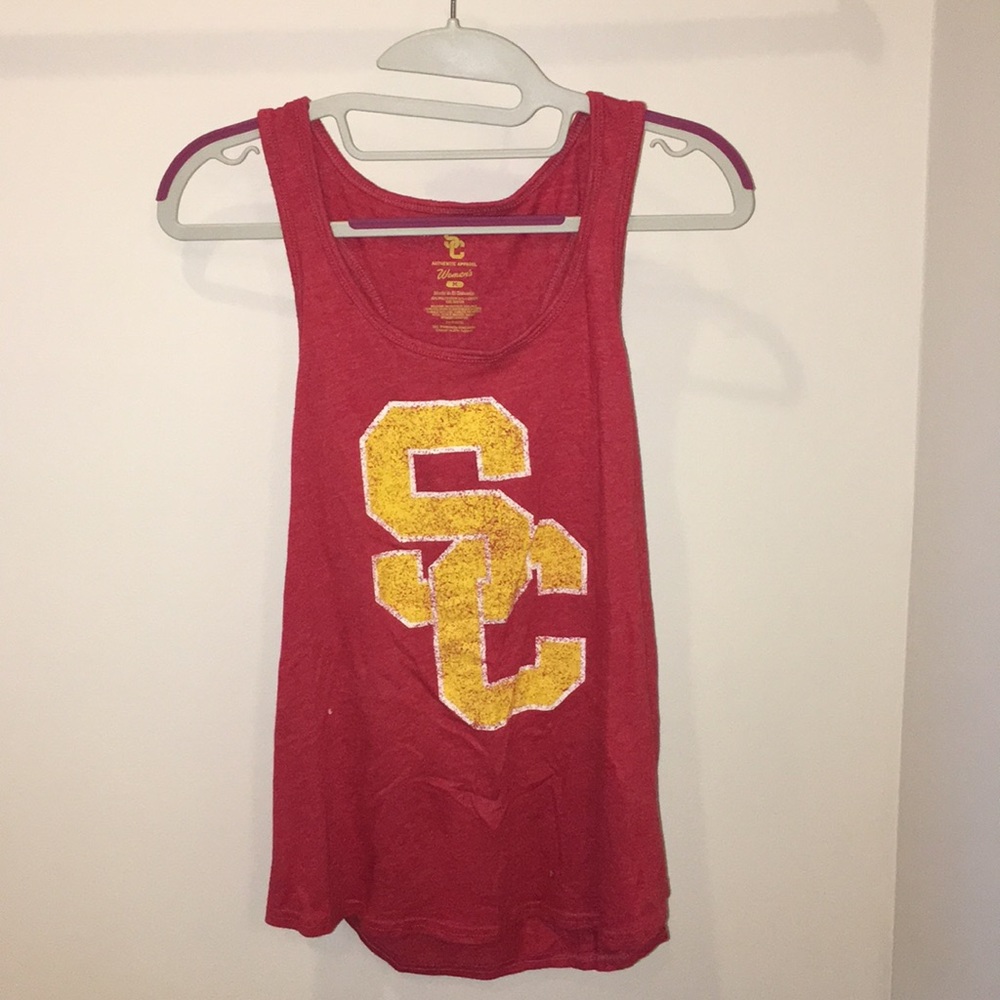 USC racerback tank